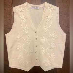 Vintage Karen Scott Wool Vest